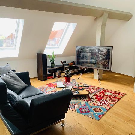 Exklusives Penthouse Im Ehemaligen Bunker Daire Hannover Dış mekan fotoğraf