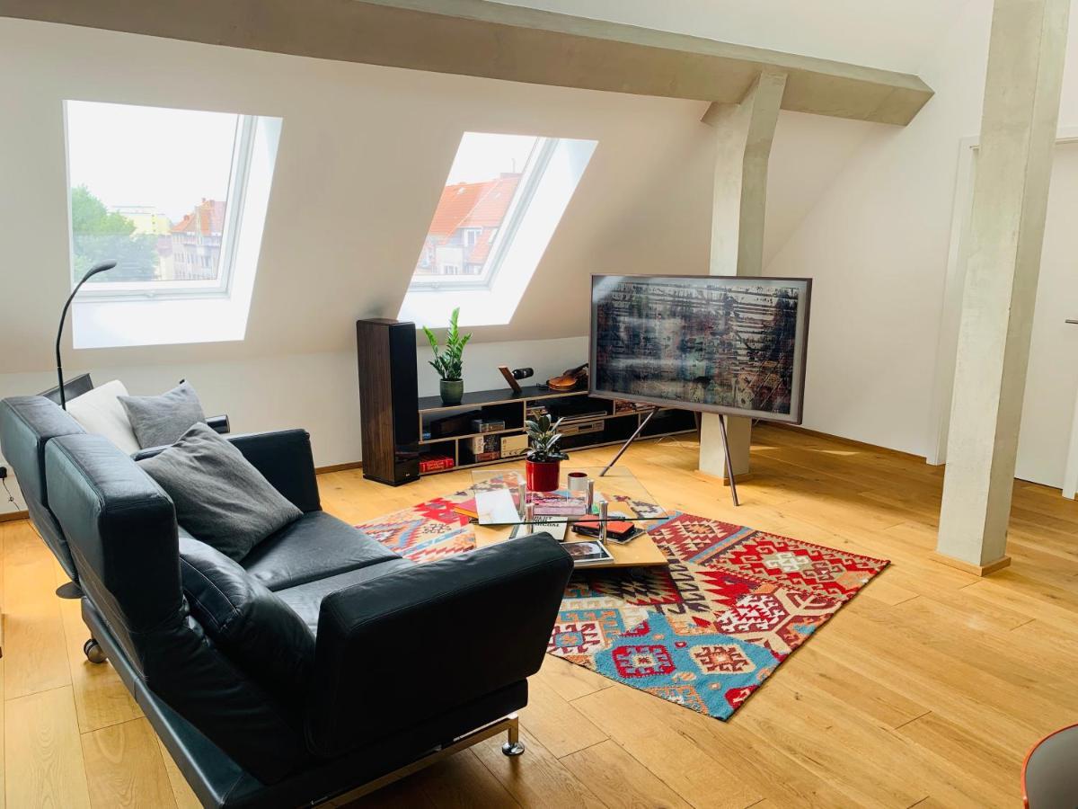 Exklusives Penthouse Im Ehemaligen Bunker Daire Hannover Dış mekan fotoğraf