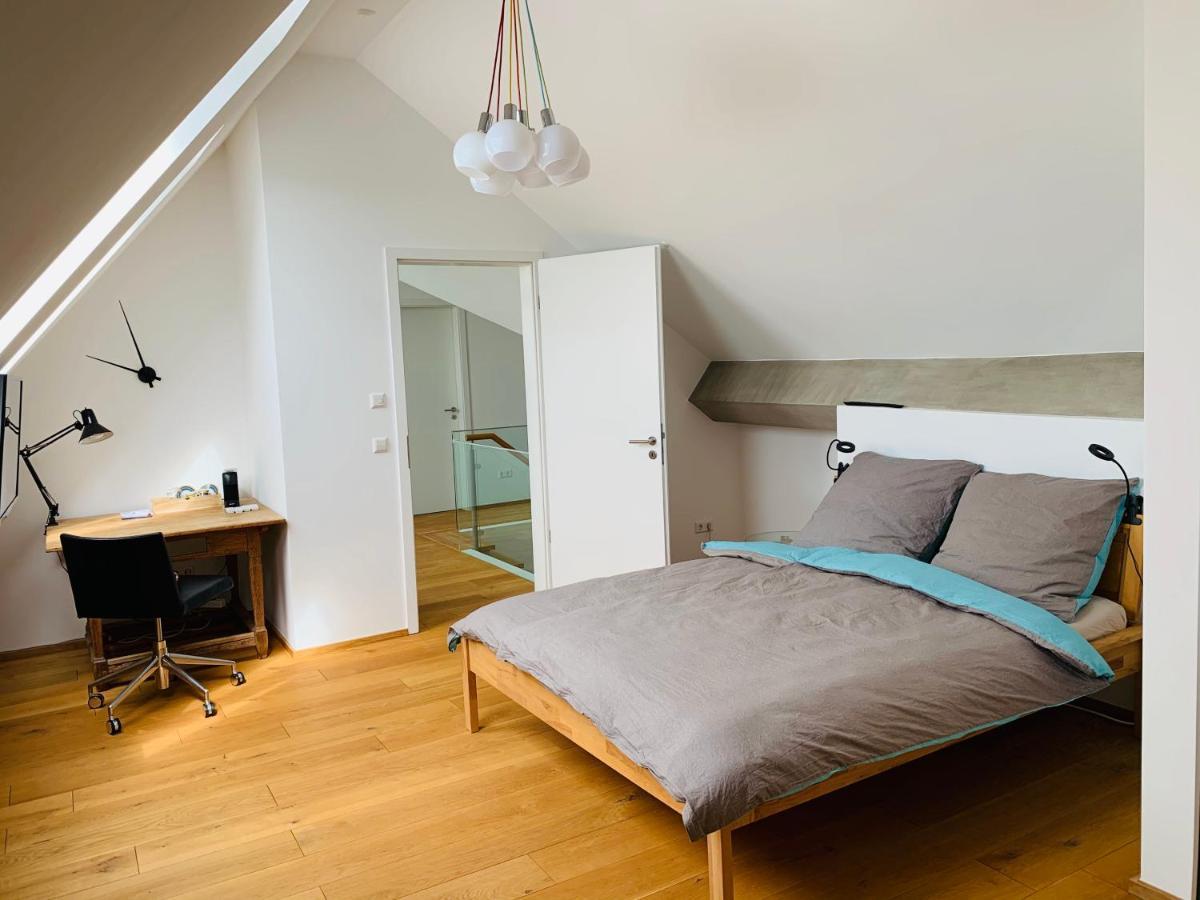 Exklusives Penthouse Im Ehemaligen Bunker Daire Hannover Dış mekan fotoğraf
